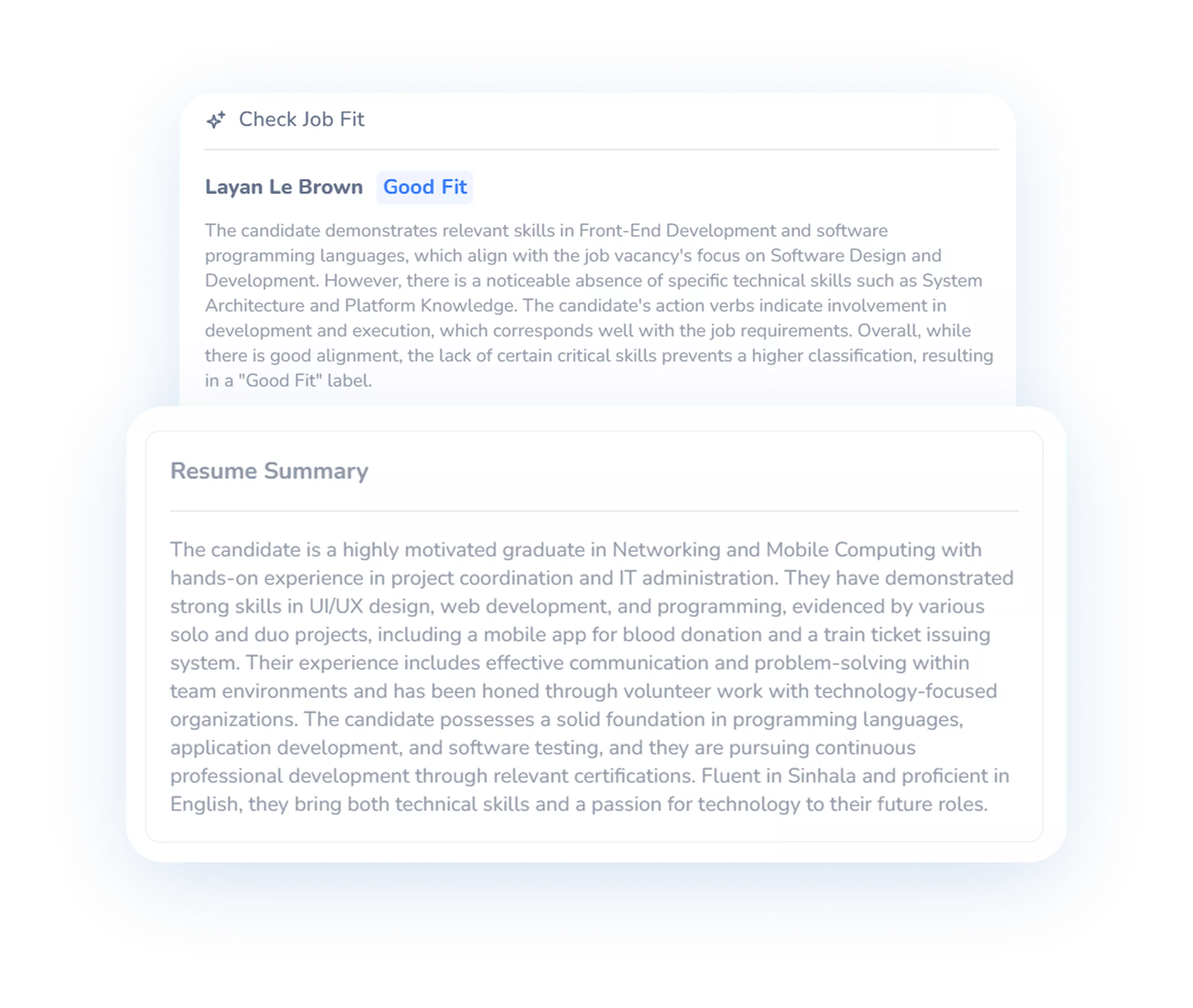 AI Assisted Candidate Screening