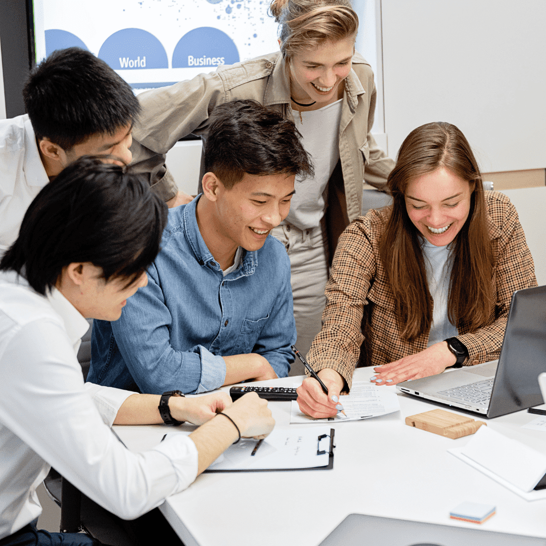 Employees in a Meeting