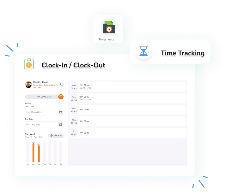 Clock in Clock Out