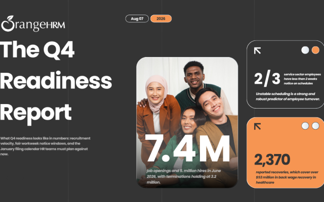The Q4 Readiness Report: Hiring, Scheduling, and Compliance Benchmarks