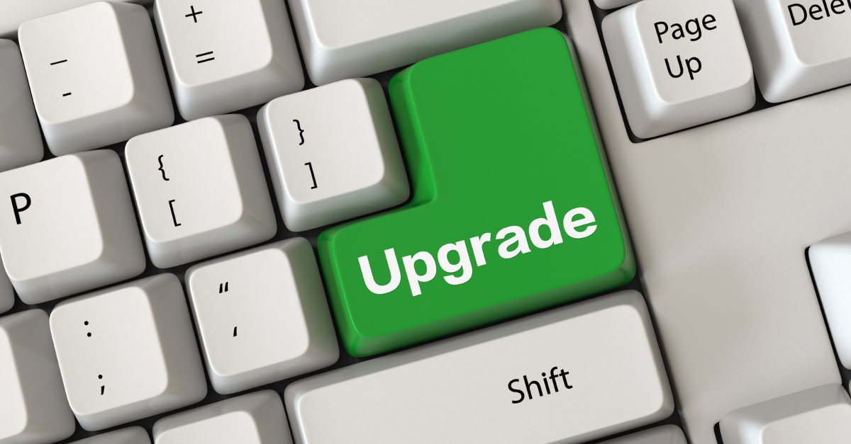 Upgrade Button in Green